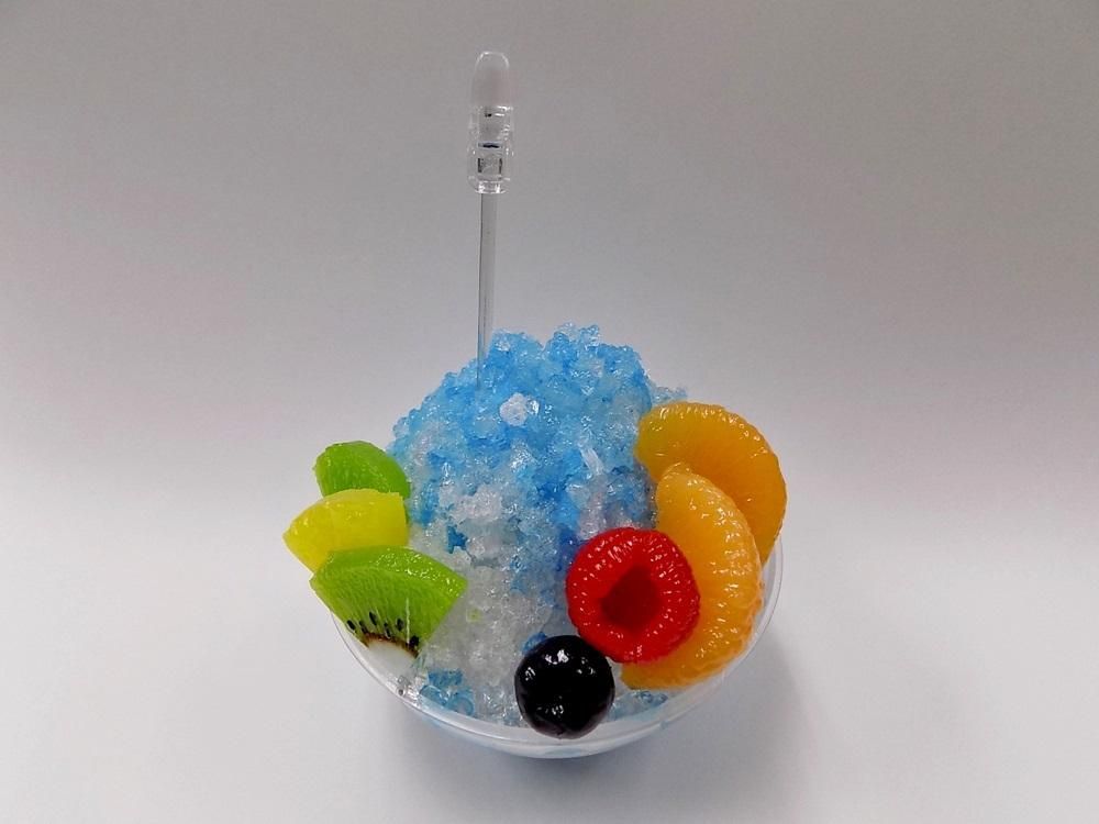 かき氷 小 ブルーハワイ 食品サンプルの製造と販売 森野サンプル かき氷 小 ブルーハワイ 食品サンプルの製造と販売 森野サンプル