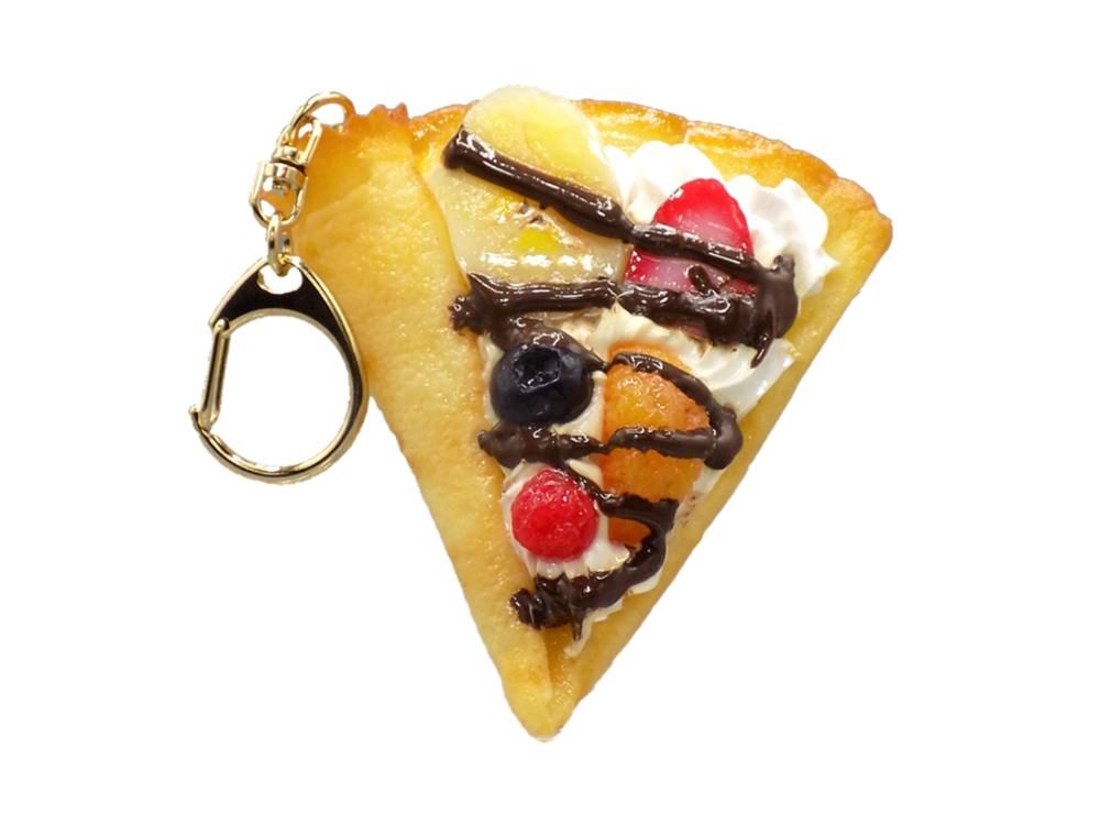 キーホルダー：クレープ - 食品サンプルの製造と販売 森野サンプル