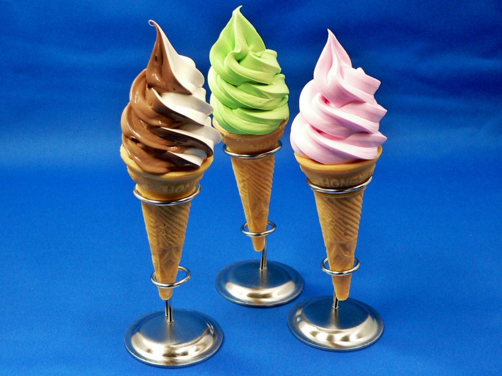 ソフトクリーム 食品サンプル-