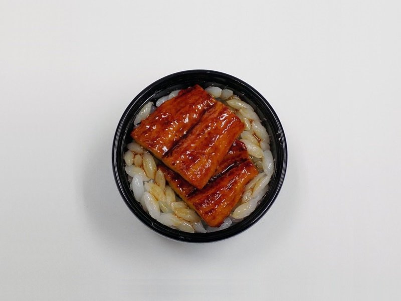 ミニ椀：鰻丼 - 食品サンプルの製造と販売 森野サンプル