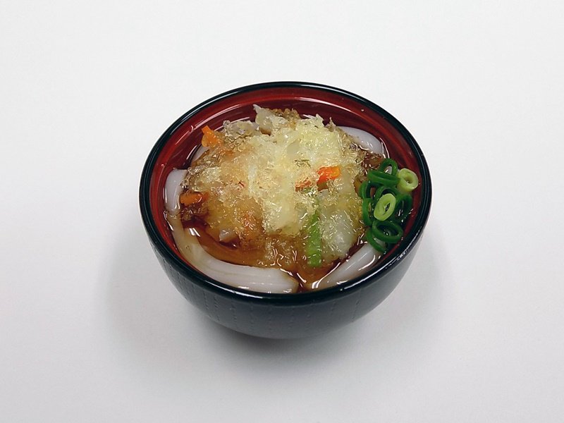 日本職人が作る 食品サンプル 玉子とじうどん IP-430