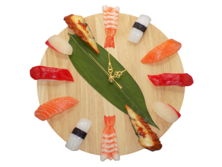 食品サンプルグッズ☆寿司時計CL-27S☆日本製品 壁掛け時計 食品サンプルグッズ☆寿司時計CL-27S☆日本製品 壁掛け時計