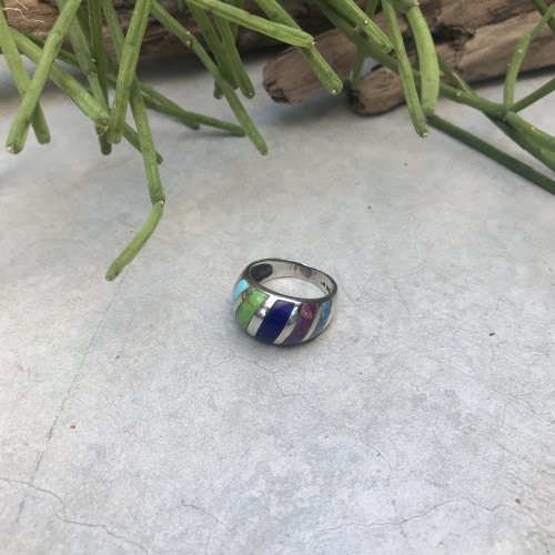 Colorful Dome Ring