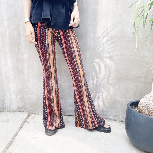 Bohemian Flare Pants A