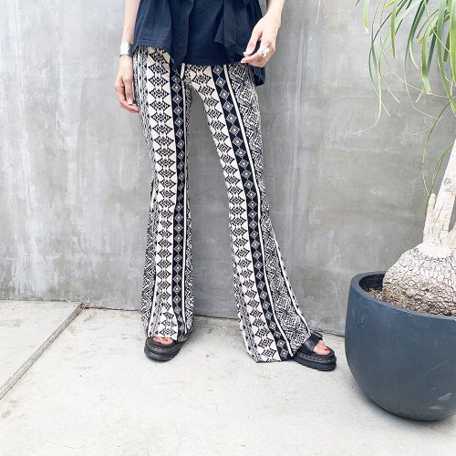 Bohemian Flare Pants D