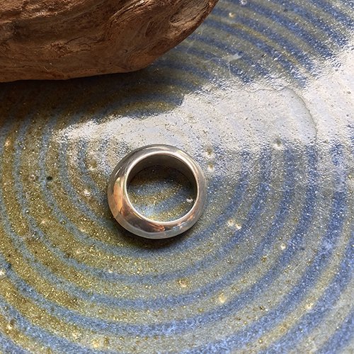 TAXCO Silver Disk Ring
