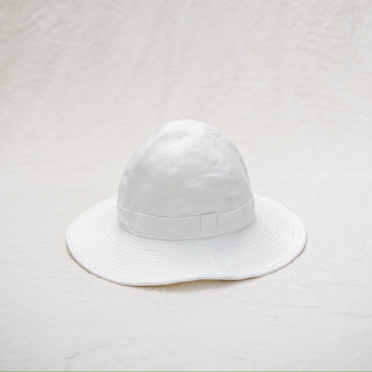 Linen White Metro Hat - marihoja│マリホジャ