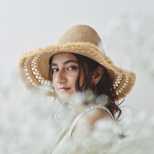 <img class='new_mark_img1' src='https://img.shop-pro.jp/img/new/icons14.gif' style='border:none;display:inline;margin:0px;padding:0px;width:auto;' />Raffia paper mix Tulip Hat