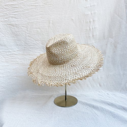 日本ショップ MARIHOJA マリホジャRaffia paper mix Tulip Hat - 帽子