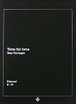富山義則 / 熊谷聖司: Time after time / Time for time