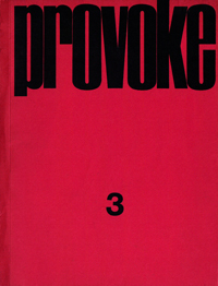 プロヴォーク 復刻版 全3冊揃/ PROVOKE Complete Reprint of 3 Volumes