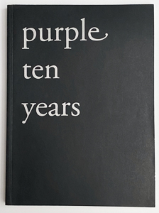 Anders Edstrom/ Christohe Brunnquell: Purple Ten Years（古書）