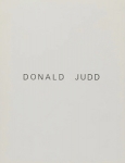 Donald Judd: 15 Works