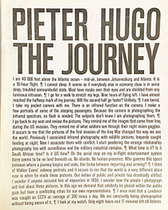 Pieter Hugo: The Journey