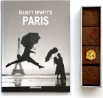 チョコレートクッキー缶 ＋ エリオット・アーウィット写真集セット