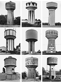 Bernd & Hilla Becher: Water Towers