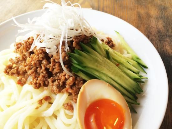 にんにく三昧♪半熟卵の肉味噌☆温うどん - にんにくのよしだ家 にんにく三昧♪半熟卵の肉味噌☆温うどん - にんにくのよしだ家