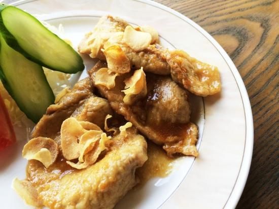 にんにく醤油 豚ロースガーリックソテー風 にんにくのよしだ家 青森にんにく種子の栽培 販売 通販 にんにく醤油 豚ロースガーリックソテー風 にんにくのよしだ家 青森にんにく種子の栽培 販売 通販