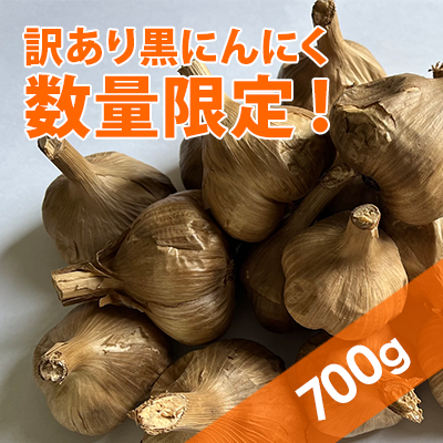 青森県産黒にんにく 訳あり700g - にんにくのよしだ家｜青森にんにく