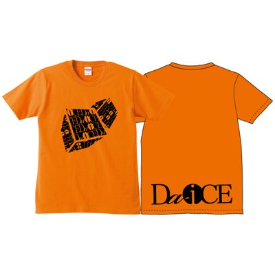 カラーtシャツ オレンジ Da Ice ダイス Official Web Store オフィシャルグッズ Web限定 アイテムも取扱い中