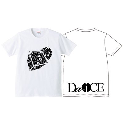 カラーTシャツ【ホワイト】 - Da-iCE (ダイス) OFFICIAL WEB STORE 