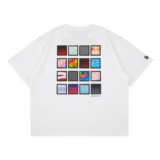 Tシャツ-ホワイト(オーバーサイズ)【Da-iCE BEST TOUR 2019】 - Da-iCE