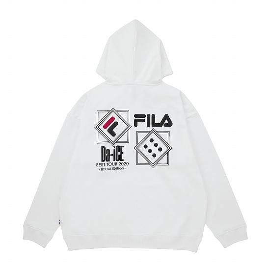 Da-iCE×FILA プルオーバーフーディ - Da-iCE (ダイス) OFFICIAL WEB