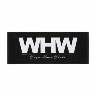 WHW Face Towel BLACK