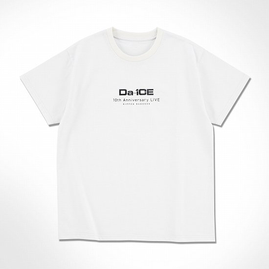 Tシャツ【Da-iCE 10th Anniversary LIVE】 - Da-iCE (ダイス) OFFICIAL WEB STORE  -オフィシャルグッズ【WEB限定】アイテムも取扱い中！-