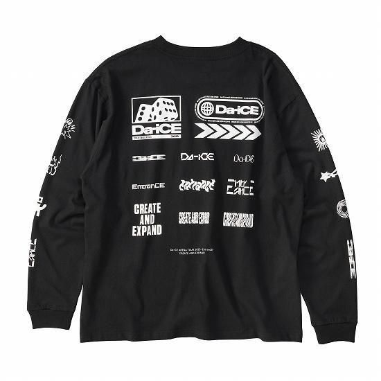 (未開封)Da-iCE2023アリーナーツアー　ロングスリーブ ロングスリーブTシャツ BLACK【Da-iCE ARENA TOUR 2025