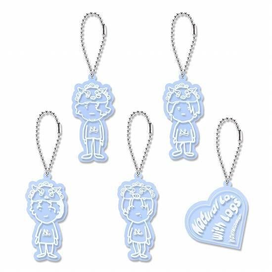 カナダ❤️4点セット　新品未使用　ワッペン&タグ&ファスナー&アザラシキーホルダー イラストアクリルキーホルダー シーサーver.（全5種ランダム