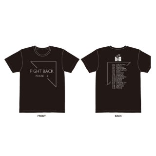 FIGHT BACK Tシャツ【LIVE TOUR 2014 -PHASE 3-】 - Da-iCE (ダイス