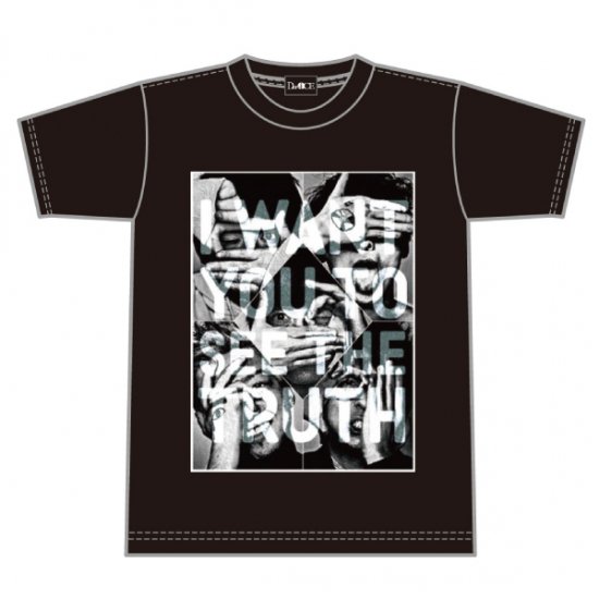 GET REAL Tシャツ(Da-iCE全メンバーブラックVer.) - Da-iCE (ダイス