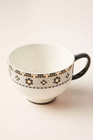 Bistro Tile Mugs ビストロタイル マグカップ 4個セット アンソロポロジー専門通販 CHERRY