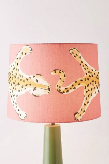 Dana Gibson Leopard Lamp Shade ダナ・ギブソン レオパード ランプシェード アンソロポロジー専門通販 CHERRY
