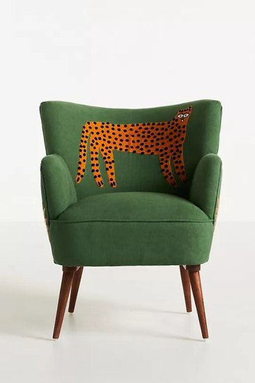 Marcello Velho Catwalk Petite Accent Chair キャットウォーク プチ アクセントチェア GREEN  アンソロポロジー専門通販CHERRY