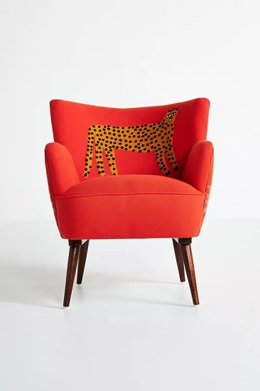 Marcello Velho Catwalk Petite Accent Chair キャットウォーク プチ アクセントチェア TIGER  アンソロポロジー専門通販CHERRY