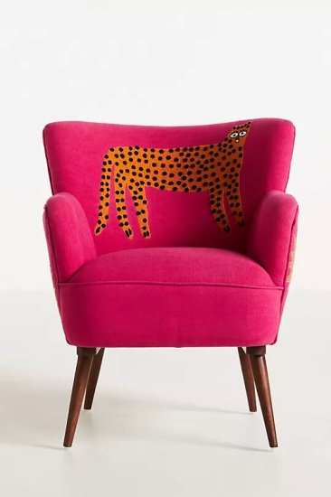 Marcello Velho Catwalk Petite Accent Chairキャットウォーク プチ アクセントチェアPINK アンソロポロジー 専門通販CHERRY