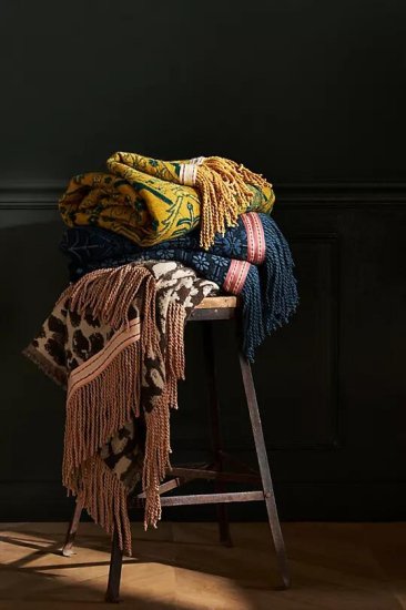 House of Hackney Jacquard Throw Blanketハウス オブ ハックニー ジャ