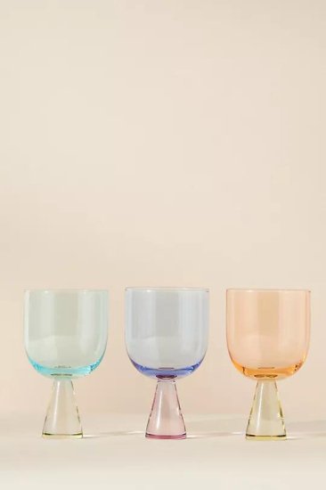 アラビアAアンソロポロジー グラス 4個セット シャンパングラス ワイングラス