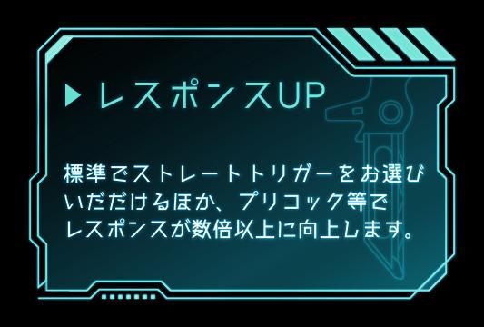 レスポンスUP