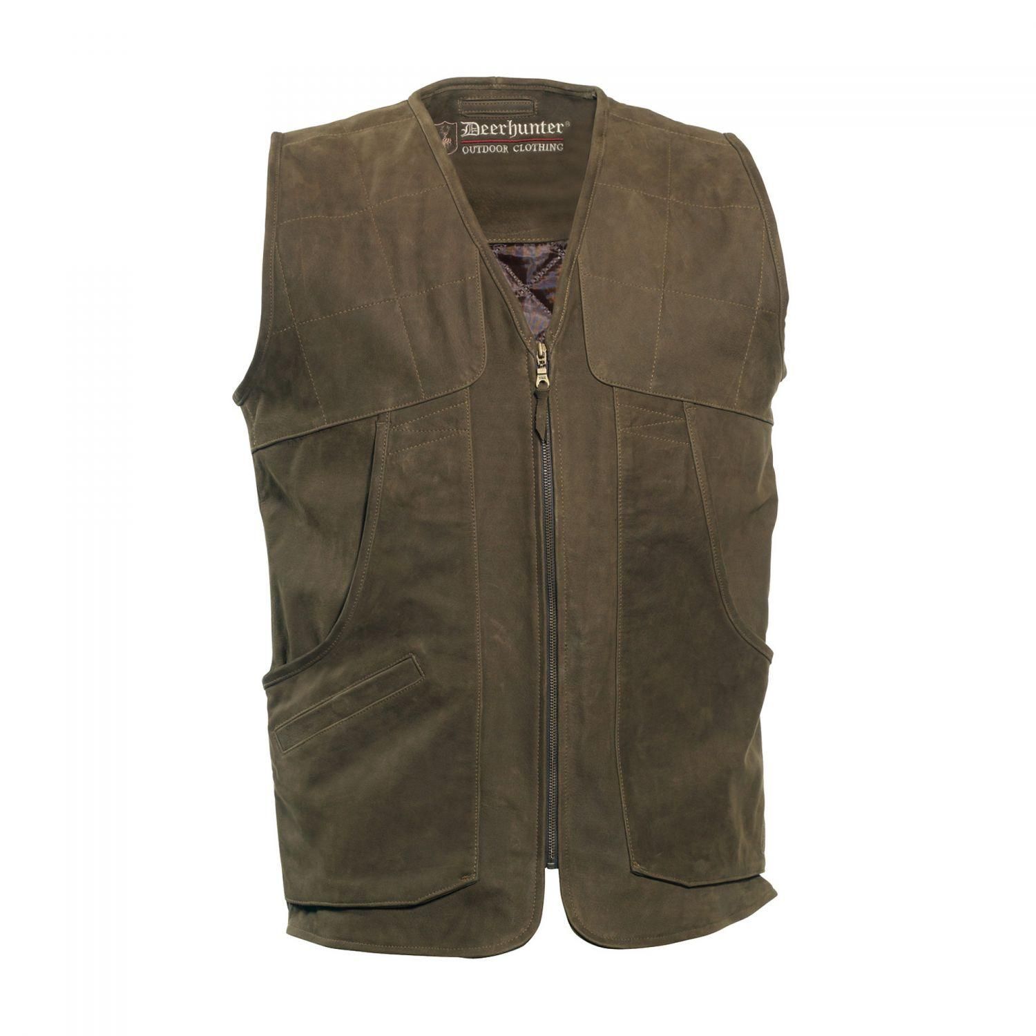 Deerhunter Strasbourg Leather Waistcoat 4031 サバイバルjp ブッシュクラフト キャンプ用品 Survival Jp