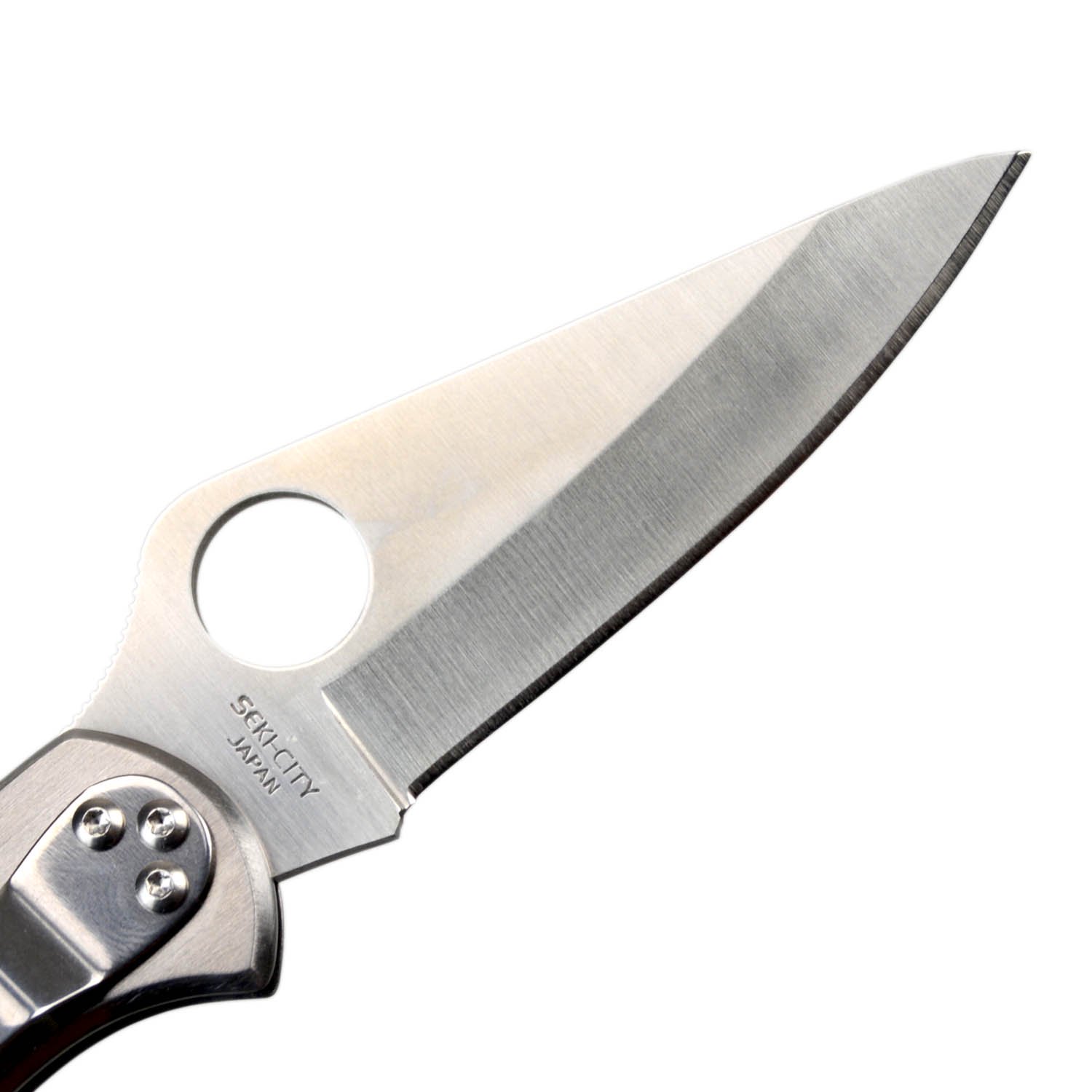 SPYDERCO デリカ4SS ステンレスハンドル VG-10 ストレートエッジ - キャンプ用品 | 防災グッズの -サバイバルjp-