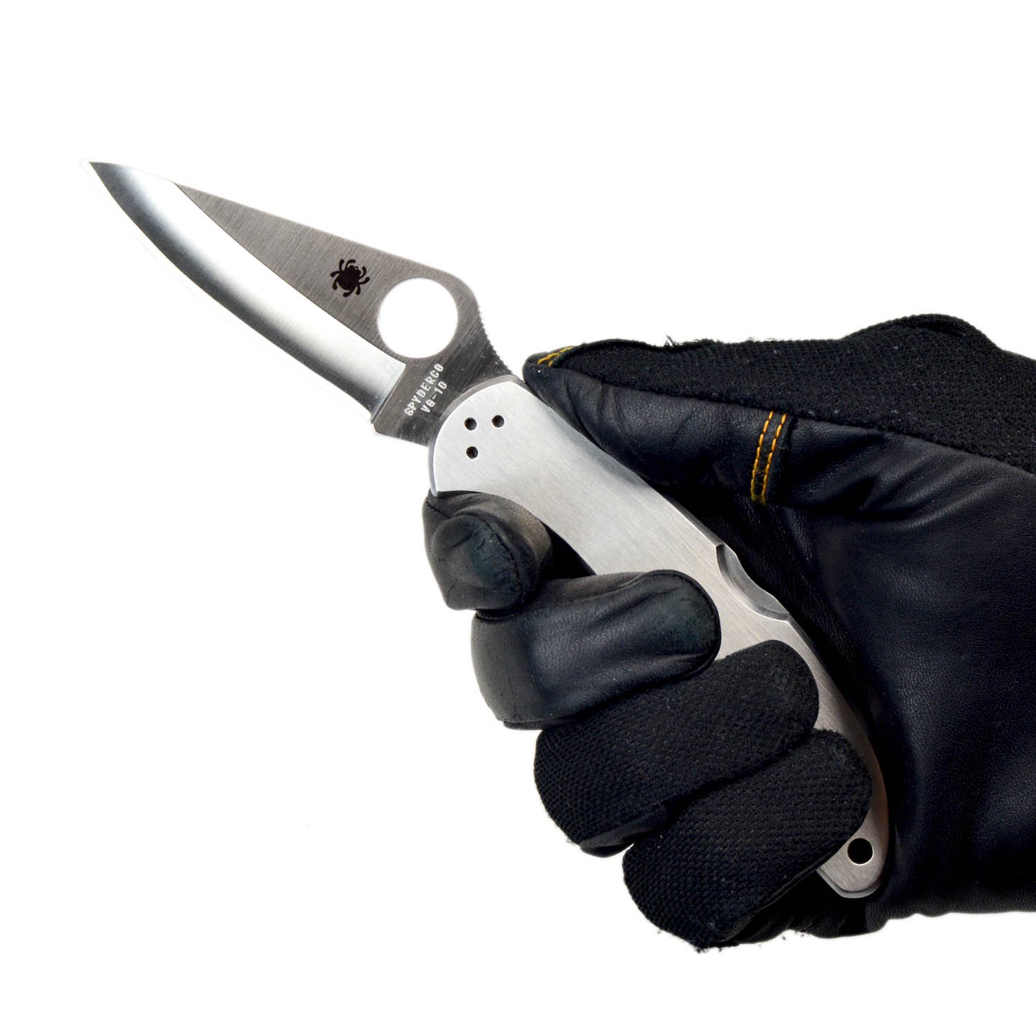 SPYDERCO デリカ4SS ステンレスハンドル VG-10 ストレートエッジ - キャンプ用品 | 防災グッズの -サバイバルjp-