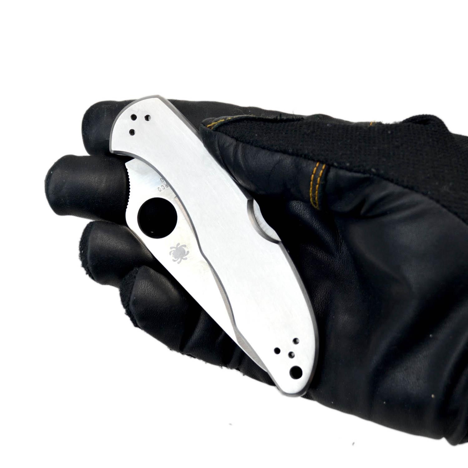 SPYDERCO デリカ4SS ステンレスハンドル VG-10 ストレートエッジ