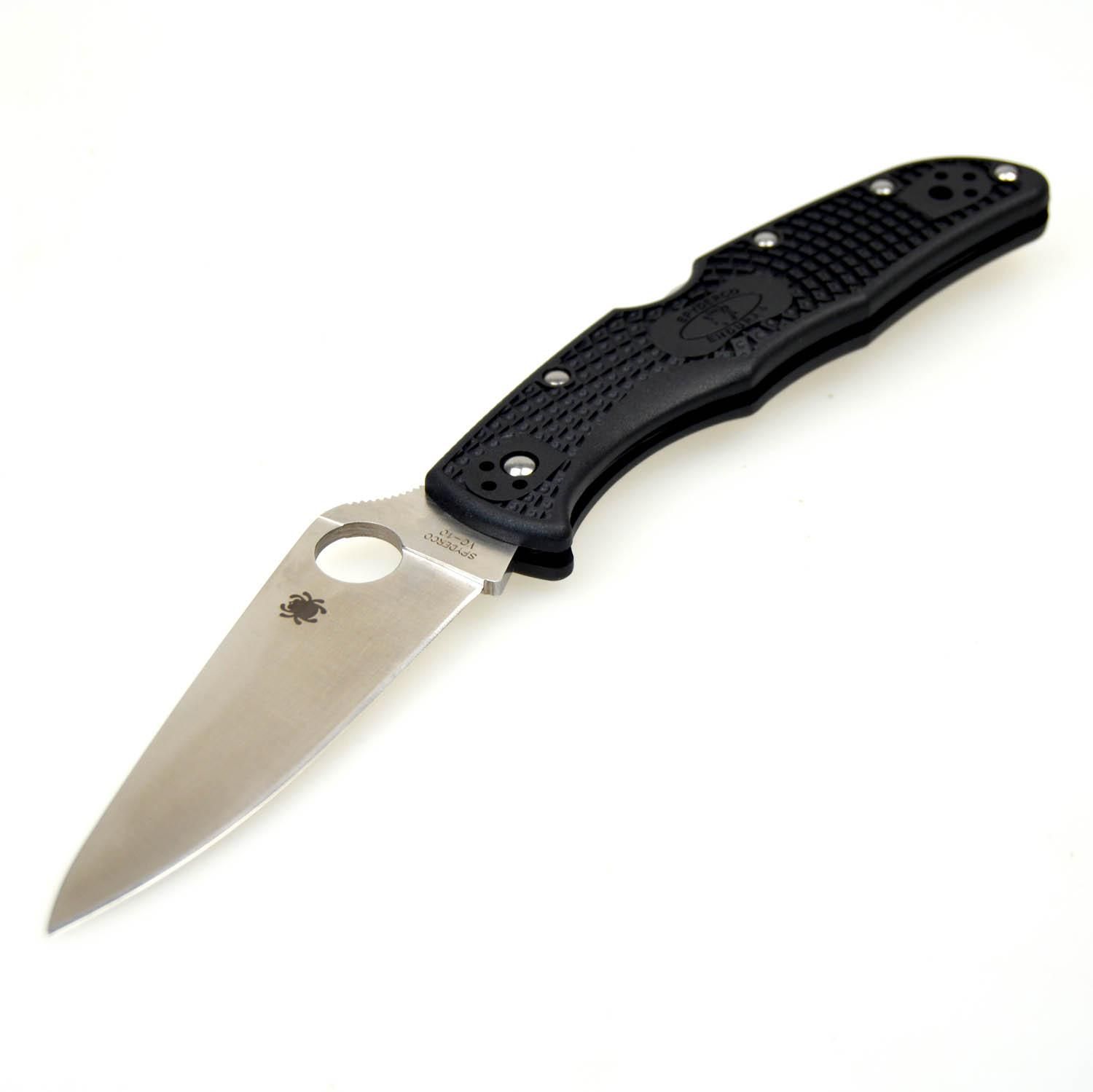 SPYDERCO エンデューラ4 FRN(ガラス繊維強化ナイロン)ハンドル VG-10