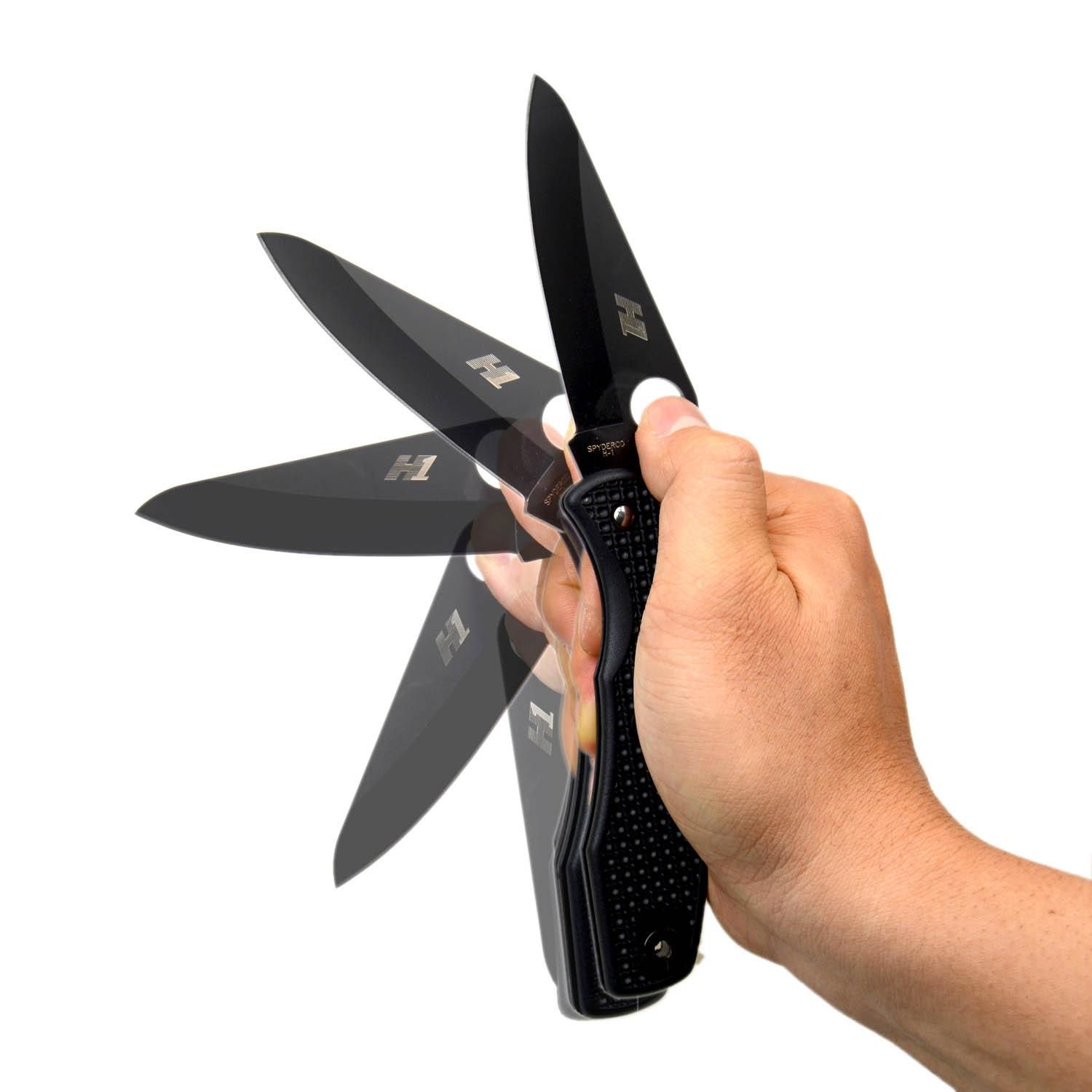 SPYDERCO ドラゴンフライ2 ソルト H-1鋼 ストレートエッジ FRN