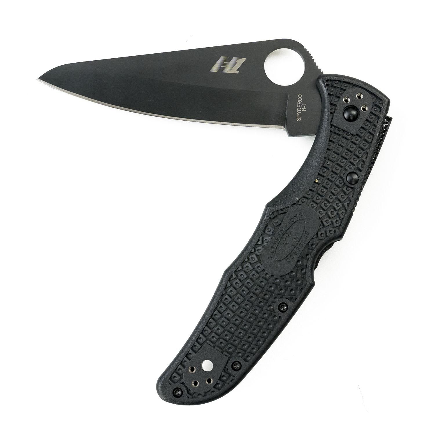 SPYDERCO エンデューラパシフィックソルト2 オールブラック H-1