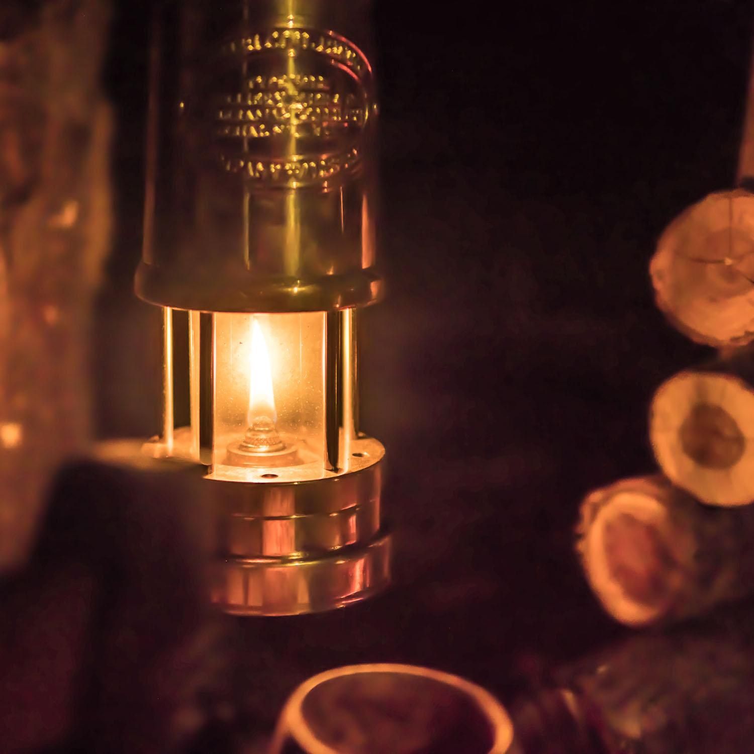 マイナーズランプ　オールブラス JDバーフォード マイナーズランプ Lサイズ / オールブラス #B8