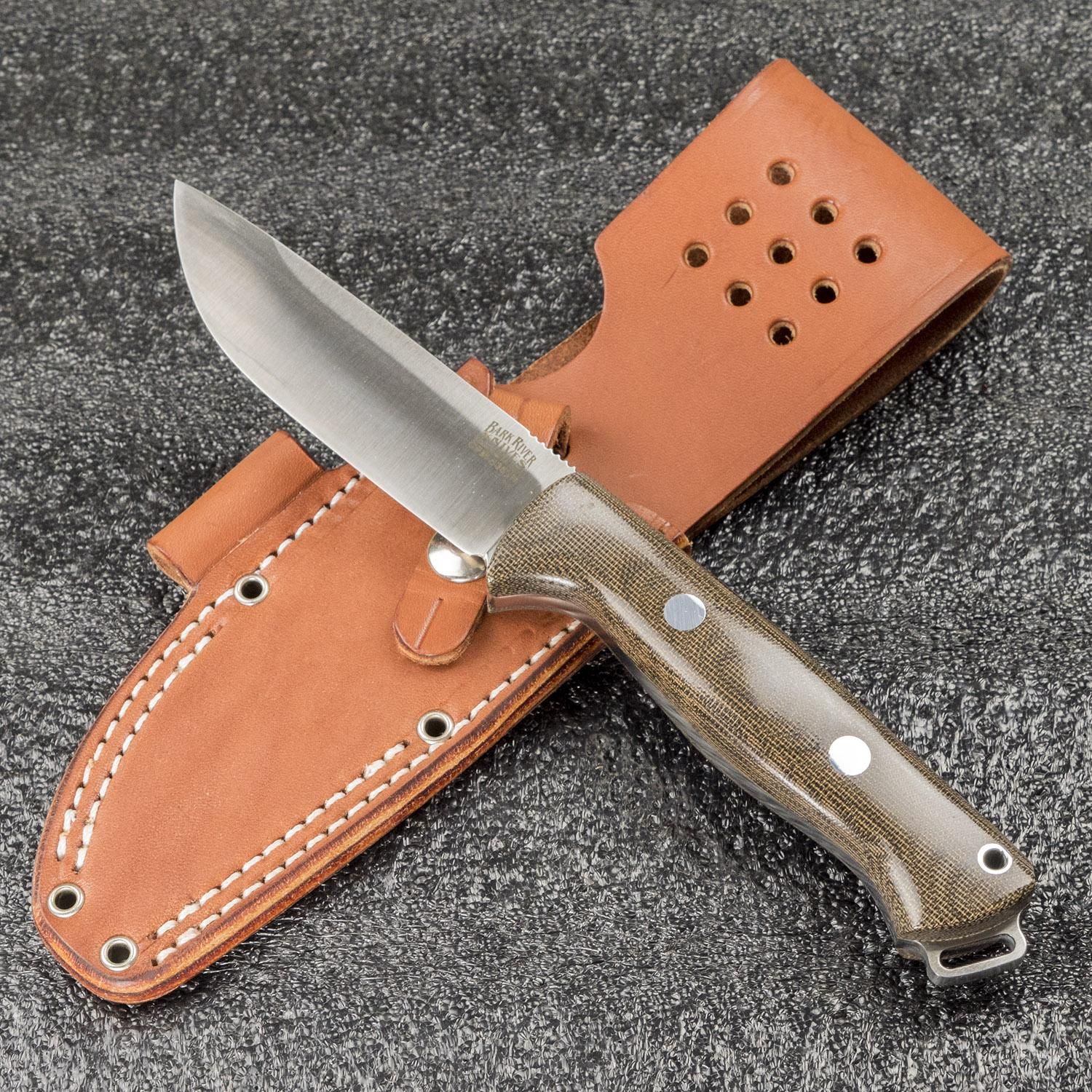 BarkRiver Bravo1 フィールド S35VN グリーンキャンバス